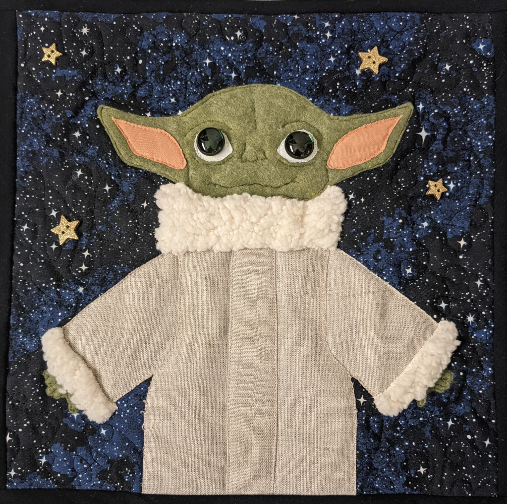 Baby Yoda In Space