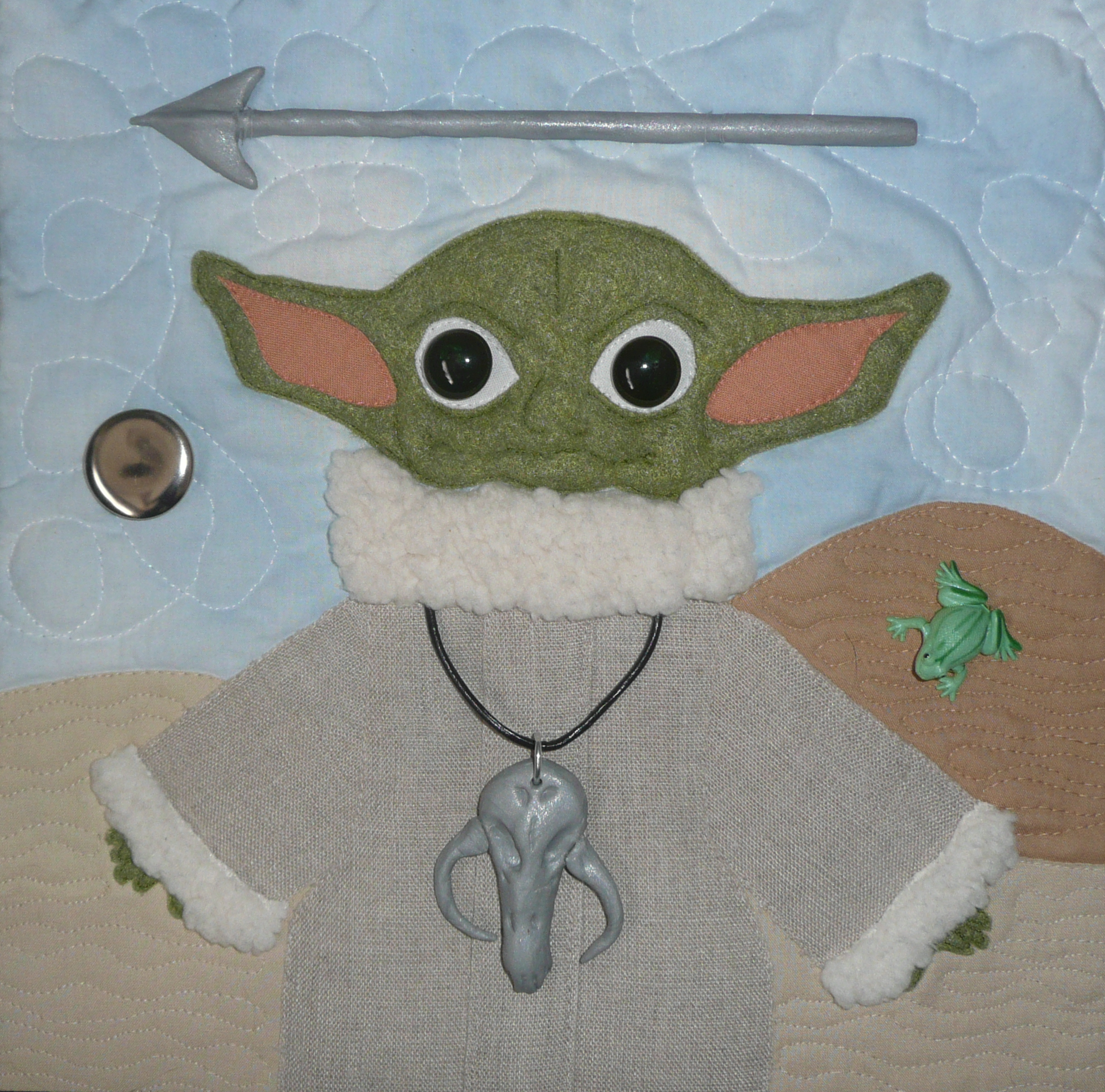 Baby Yoda on Planet